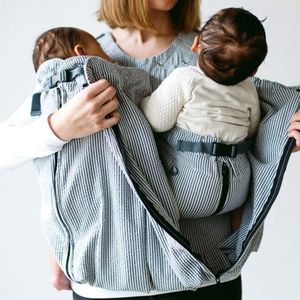 Weego Twin Carrier Seersucker